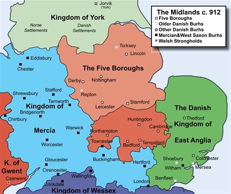 Mercia | Map of britain, Map, Anglo saxon history