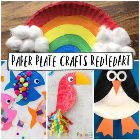 Paper plate crafts for kids of all ages - Red Ted Art - Kids Crafts