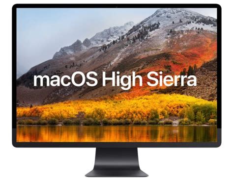 MacOS High Sierra Compatible Macs List