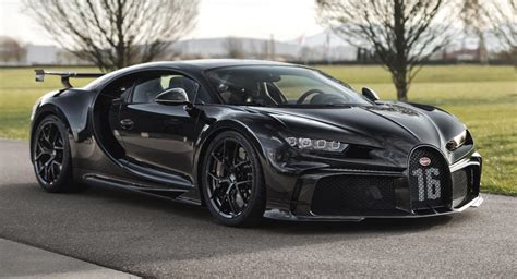 Bugatti Chiron Production Reaches 300, Milestone Car Is A Black Pur Sport | Carscoops