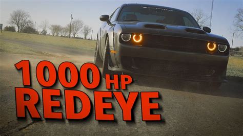 1000 HP Dodge Challenger Hellcat Redeye Dyno