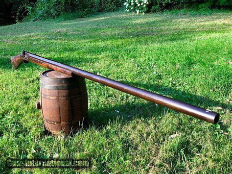 "Punt gun" the literal 1 gauge shotgun used for mass hunting fowl was made illegal in the US in ...