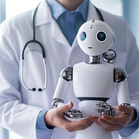 Medical Technology Doctor Using AI Robots for Diagnosis | Premium AI ...