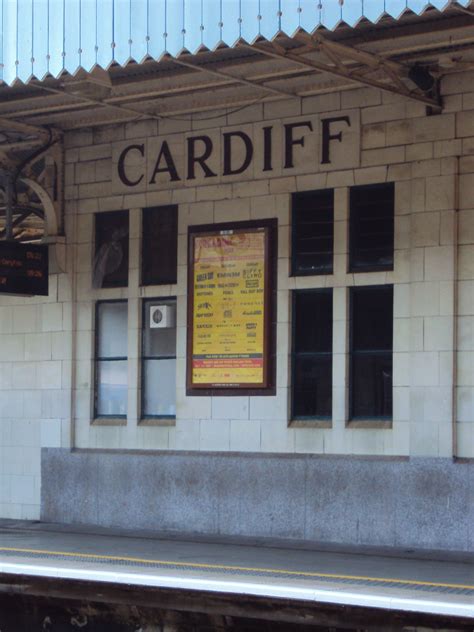 Pin by Marie Constantelli on BritishAtHeart | Train station, Cardiff wales, Cardiff