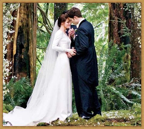 Elegant Wedding Dress From Edward Cullen and Bella Swan | Wedding dresses, simple wedding ...