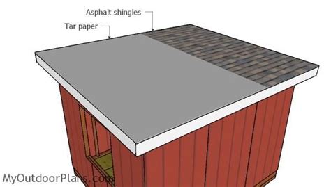 10x12 Flat Shed Roof Plans | MyOutdoorPlans | Free Woodworking Plans and Projects, DIY Shed ...