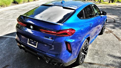 2020 BMW X6 M Competition (Marina Bay Blue Metallic) - YouTube