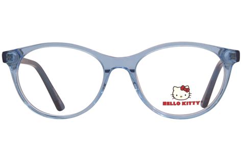 Hello Kitty Eyeglasses Youth Girl's HK322-3 Blue 46-15-125mm | JoyLot.com