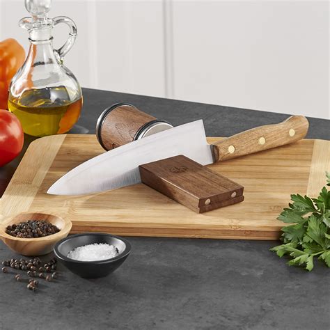 The German Butcher's Magnetic Knife Sharpener - Hammacher Schlemmer