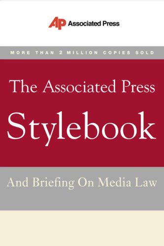 The Associated Press Stylebook Associated Press Stylebook and Briefing ...