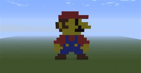 Mario - Minecraft Pixel Art