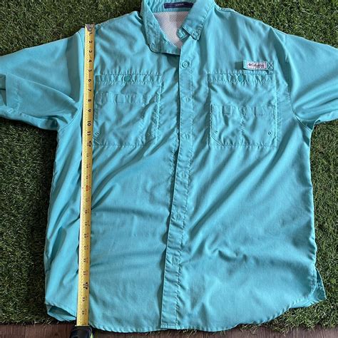 Columbia fishing Mens Shirt Size Large #fishingshirt... - Depop