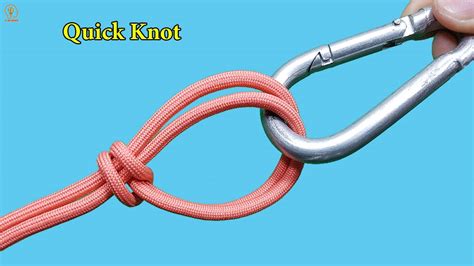 The FASTEST way to tie a knot @9DIYCrafts - YouTube