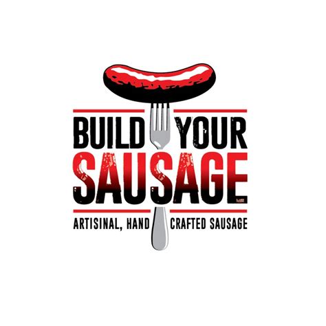 Build your Sausage artisan hand crafted sausage LOGO | Logo design contest