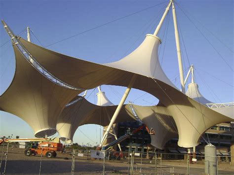 Cable-and-membrane tensile structure - ASU SKYSONG INNOVATION CENTER ...