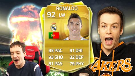 RONALDO!!!! - FIFA 15 Ultimate Team Pack Opening - YouTube