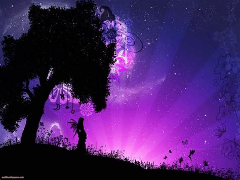 Purple Fairy Wallpapers - Wallpaper Cave