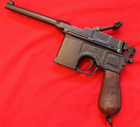 REPLICA DENIX WW1 WW2 MAUSER MODEL 1896 PISTOL – JB Military Antiques