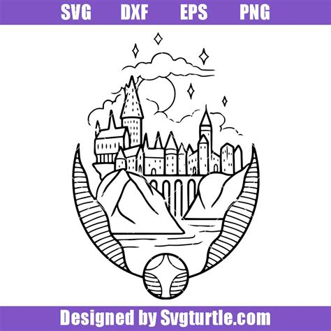 Casa Hogwarts Svg Hogwarts Castle Svg Castle Svg Wizard | The Best Porn ...