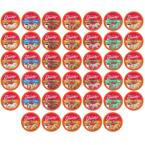 Friendly's Variety Sampler Pack Flavored Coffee Pods, 40 Kcups - Kroger