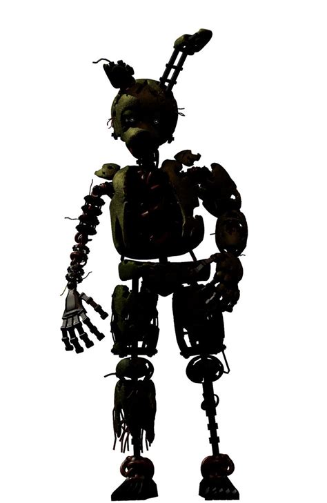 (Blender/FNaF) Ignited Springtrap by JuanitoAlcachofaz on DeviantArt ...