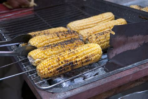 Corn grill stock photo. Image of cuisine, healthy, grill - 60707276