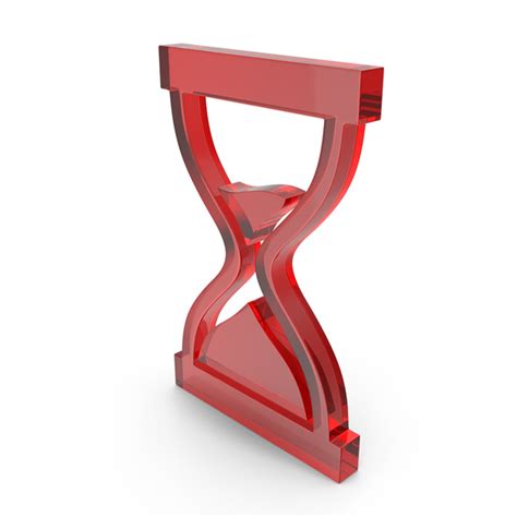 Red Glass Hourglass Symbol PNG Images & PSDs for Download | PixelSquid ...