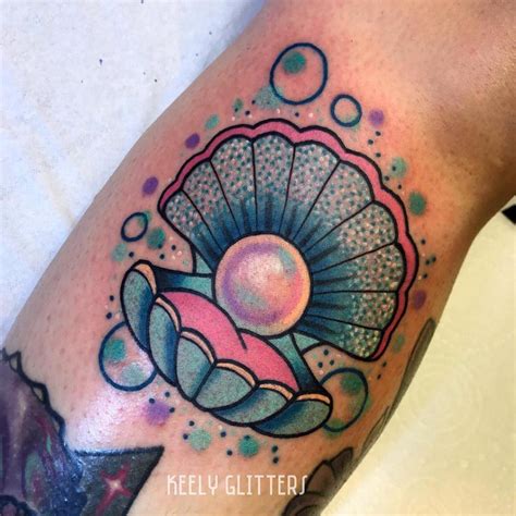 These Clam Shell Tattoos Are All Guaranteed to Contain Pearls – The Tattooed Archivist