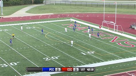 CCC Men's Soccer vs Pratt Community College - YouTube