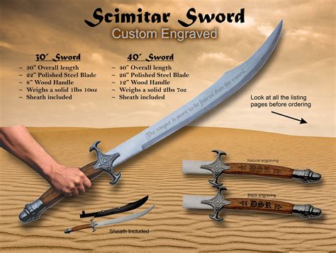 Arabian Scimitar Sword