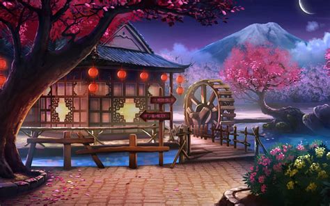 Japanese Anime Scenery Wallpapers - Top Free Japanese Anime Scenery ...