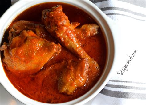 Nigerian Chicken Stew With Roasted Peppers - Sisi Jemimah