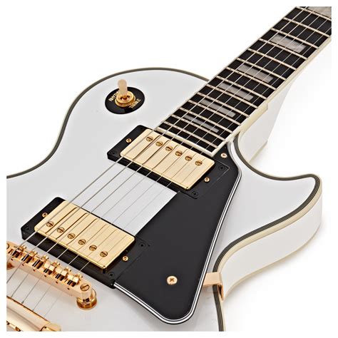 Epiphone Les Paul Custom, Alpine White at Gear4music