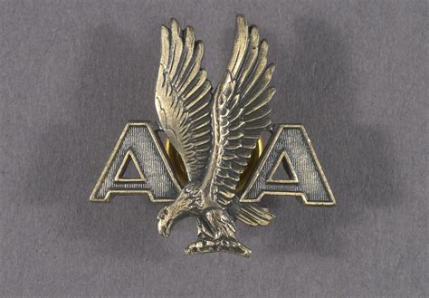 Badge, Cap, Flight Attendant, American Airlines | National Air and ...