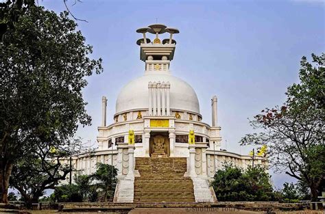 Dhauli Shanti Stupa | Temple city, Bhubaneswar, Stupa