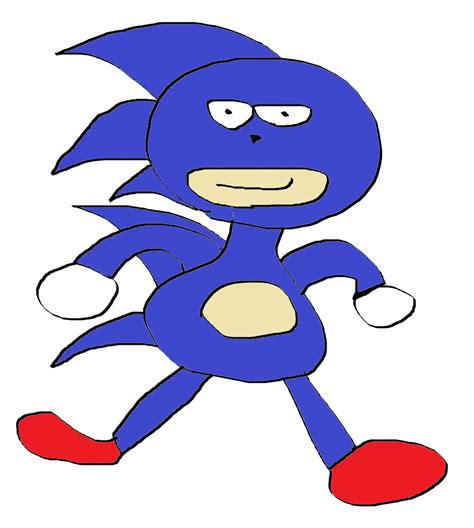 Sanic by Konata1000 on DeviantArt