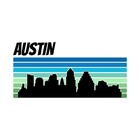 Austin Skyline Silhouette at GetDrawings | Free download