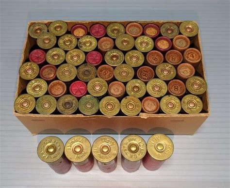 20 ga Shotgun Ammo, Various Brands, Approx 53 Rds, And 12 ga Ammo, 5 Rds, Local Pickup Only ...