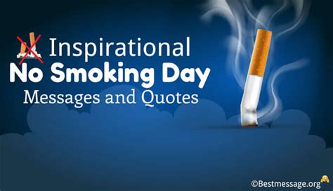 No Smoking Day Messages 2024 | Quit Smoking Quotes Sayings