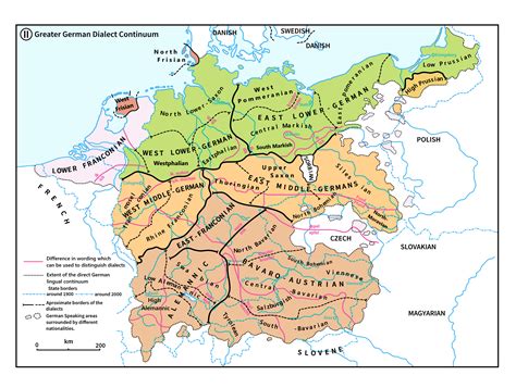 Greater German dialect continuum as of 2020 : r/imaginarymaps