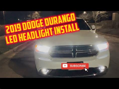 2019 Dodge Durango Led Headlights