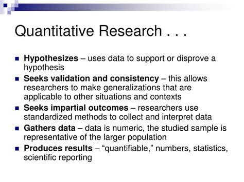 PPT - Quantitative Research PowerPoint Presentation, free download - ID ...