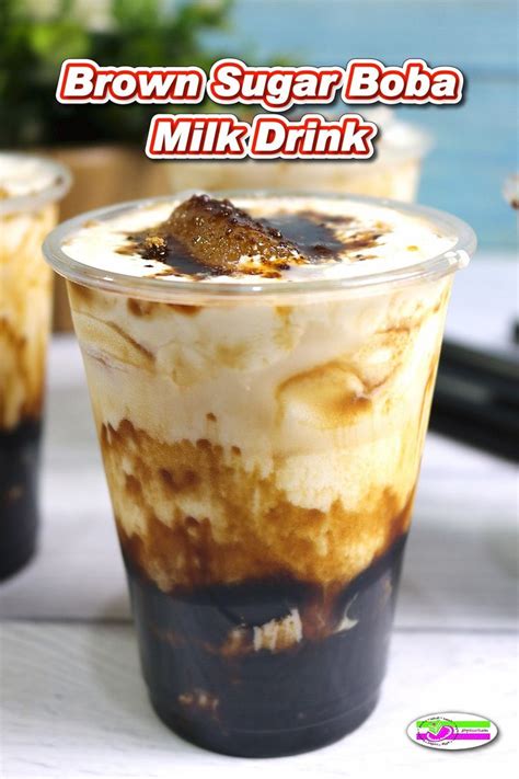 Brown Sugar Boba Milk Tea Recipe | Tiger Sugar Milk Tea | Recipe | Milk tea recipes, Tea recipes ...