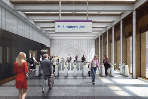 Crossrail release new images of Elizabeth line stations