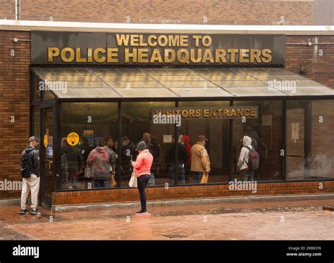 1 Police plaza headquarters in Manhattan New York City Stock Photo - Alamy