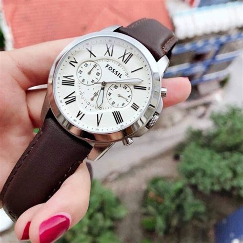 FOSSIL LEATHER WATCH FOR MEN | Shopee Philippines