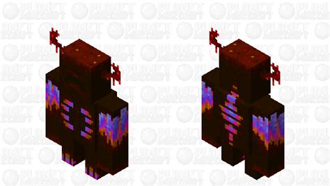 female warden Minecraft Mob Skin