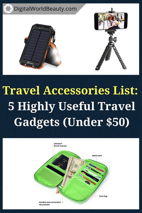 5 Best Gadgets for Travellers (Under $50) | Travel gadgets, Best travel ...