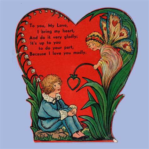 Vintage Valentine Museum: Fairy Tale Love - Valentine Faeries