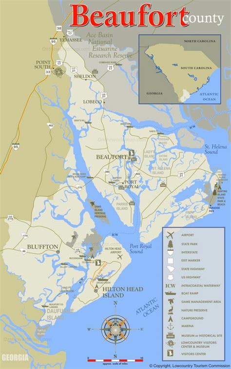 Beaufort Delta Map